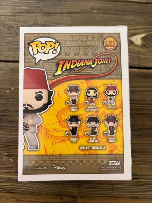 SALLAH!!INDIANA JONES!!FUNKO POP!!