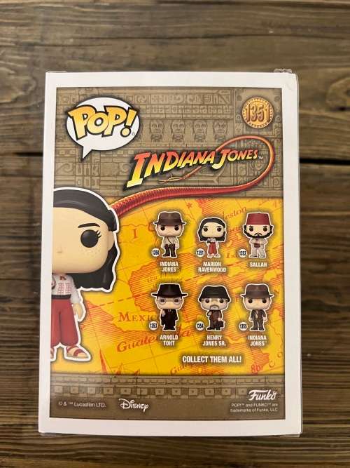 MARION RAVENWOOD!!INDIANA JONES!!FUNKO POP!!