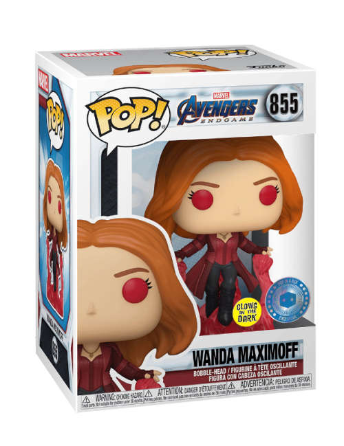 WANDA MAXIMOFF!! AVENGERS MARVEL!!FUNKO POP!! PIAB EXCLUSIVE!! GITD!!