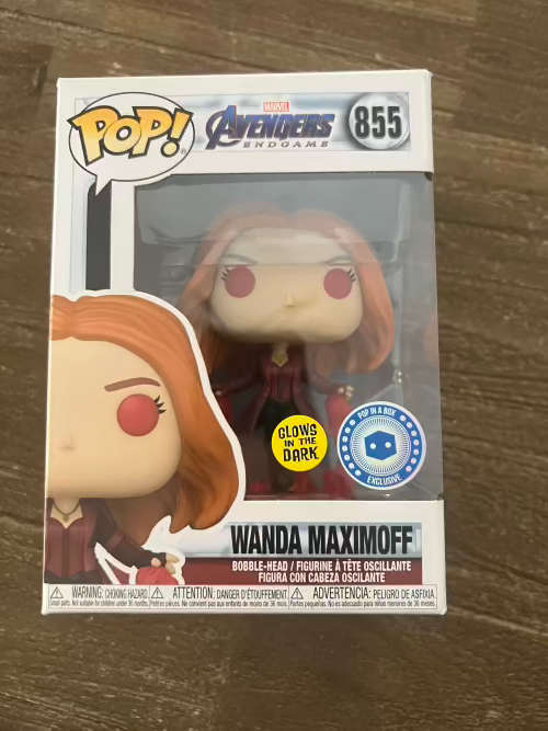 WANDA MAXIMOFF!! AVENGERS MARVEL!!FUNKO POP!! PIAB EXCLUSIVE!! GITD!!