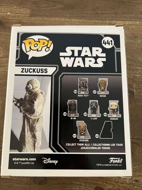 ZUCKUSS!!STAR WARS!!FUNKO POP!! DELUXE POP!! GAME STOP EXCLUSIVE!!