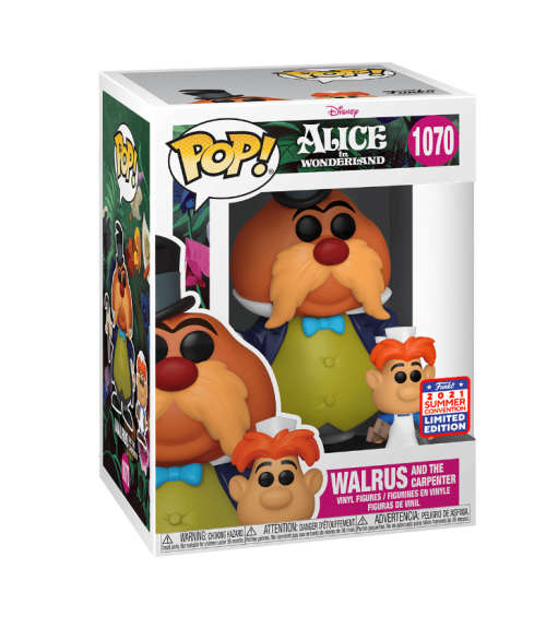 WALRUS!!DISNEY!!FUNKO POP!! SUMMER CON 2021 EXCLUSIVE