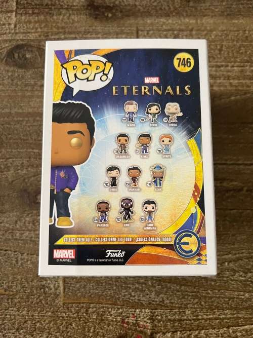 Kingo Eternals Funko Pop Marvel Collectors Corps Exclusive