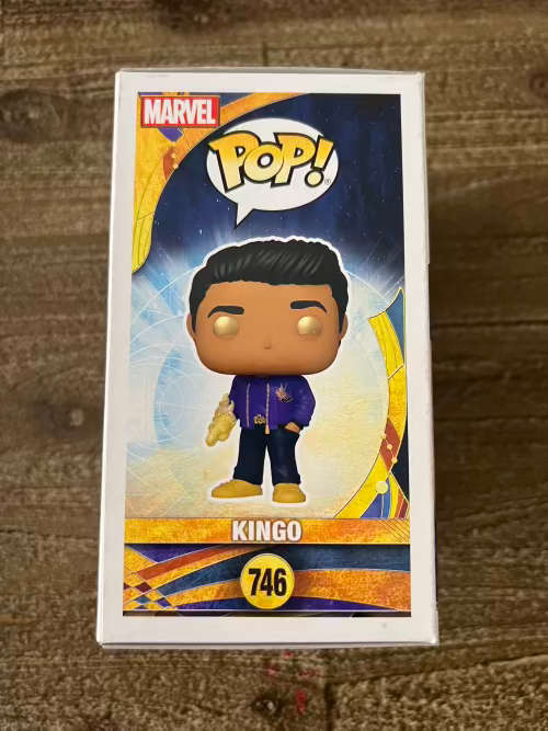 Kingo Eternals Funko Pop Marvel Collectors Corps Exclusive