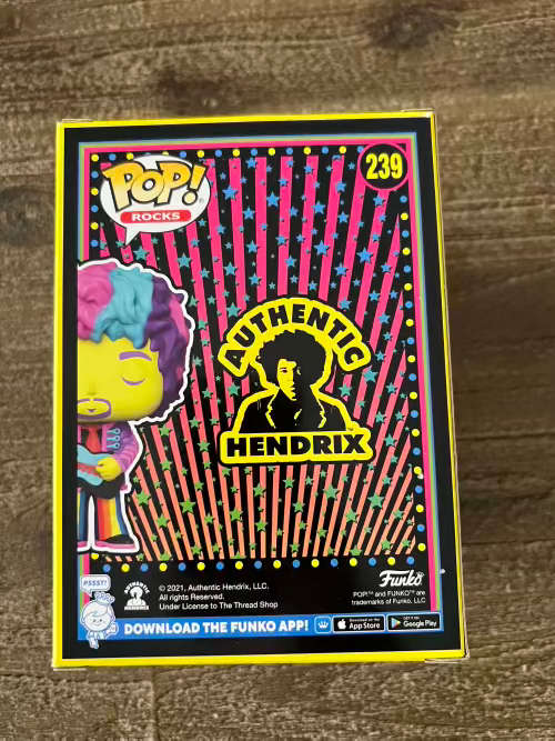 JIMI HENDRIX!!HENDRIX!!FUNKO POP!! FALL CON 2021 EXCLUSIVE!!
