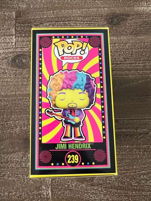 JIMI HENDRIX!!HENDRIX!!FUNKO POP!! FALL CON 2021 EXCLUSIVE!!