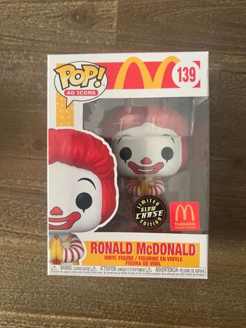 RONALD MCDONALD!! MACDONALD!! FUNKO POP!! THAILAND SPECIAL EDITION!! GLOW CHASE!!