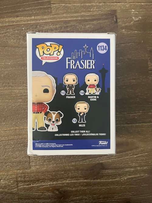 MARTIN&EDDIE!! FRASIER!! FUNKO POP!!