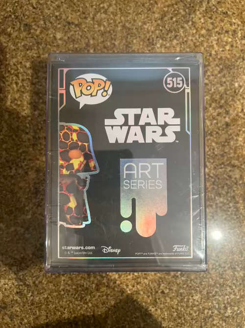DARTH VADER (MUSTAFAR)!!STAR WARS!! FUNKO POP!! WALMART EXCLUSIVE!! ART SERIES!!