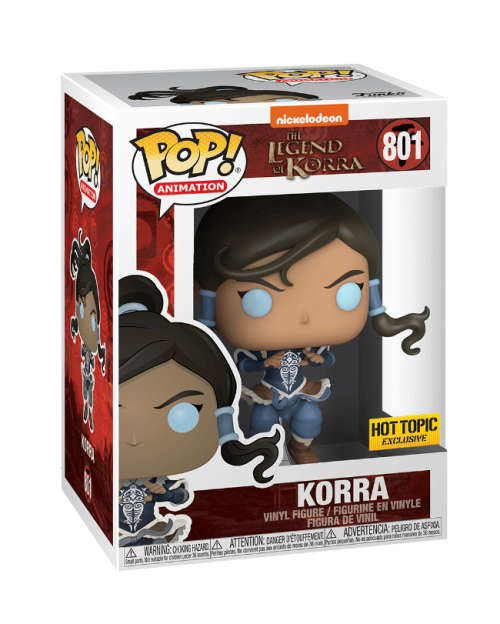 KORRA!! THE LEGEND OF KORRA!!FUNKO POP!! HOT TOPIC EXCLUSIVE!!
