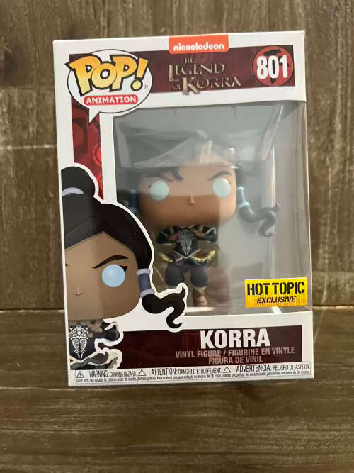 KORRA!! THE LEGEND OF KORRA!!FUNKO POP!! HOT TOPIC EXCLUSIVE!!