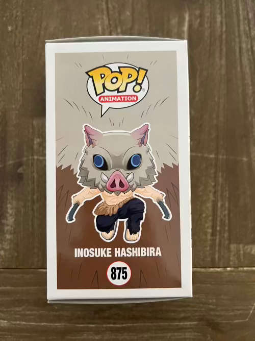 INOSUKE HASHIBIRA!! DEMON SLAYER!! FUNKO POP!!  CC EXCLUSIVE!! FLOCKED