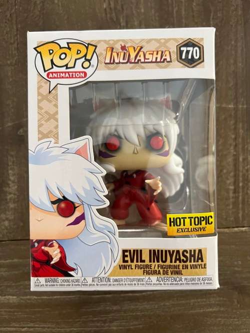 Evil Inuyasha Funko Pop Hot Topic Exclusive