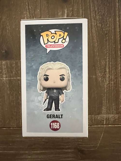 GERALT!! THE WITCHER!!FUNKO POP!! FALL CON 2021 EXCLUSIVE!!