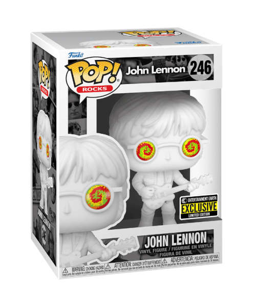 JOHN LENNON!! JOHN LENNON!! FUNKO POP!! EE EXCLUSIVE!!