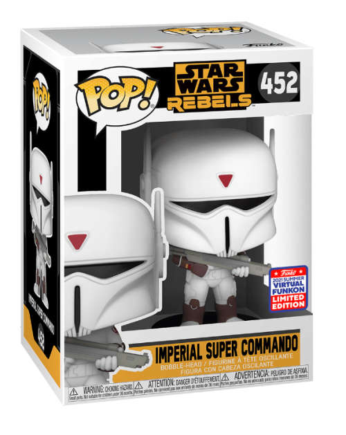 IMPERIAL SUPER COMMANDO!!STAR WARS REBELS!!FUNKO POP!! 2021 SUMMER CON