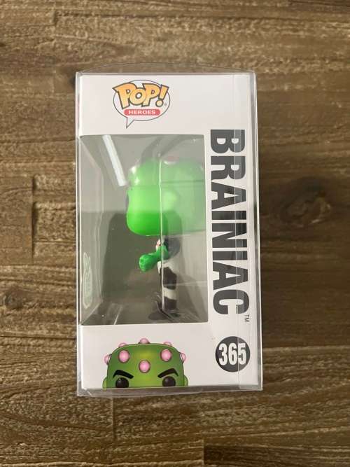BRAINIAC!! SUPERMAN!!FUNKO POP!!BIG APPLE COLLECTIBLES!!