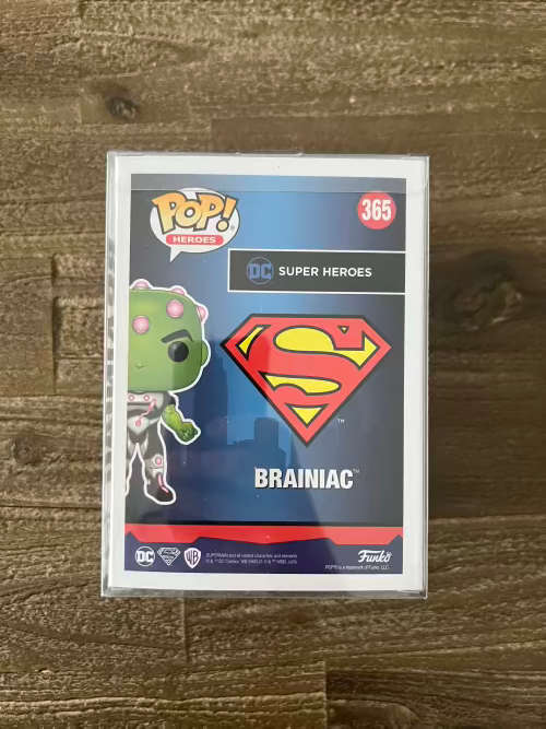 BRAINIAC!! SUPERMAN!!FUNKO POP!!BIG APPLE COLLECTIBLES!!