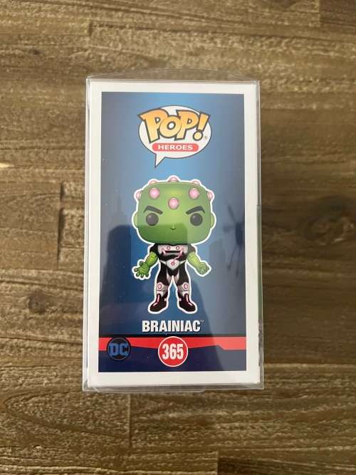 BRAINIAC!! SUPERMAN!!FUNKO POP!!BIG APPLE COLLECTIBLES!!