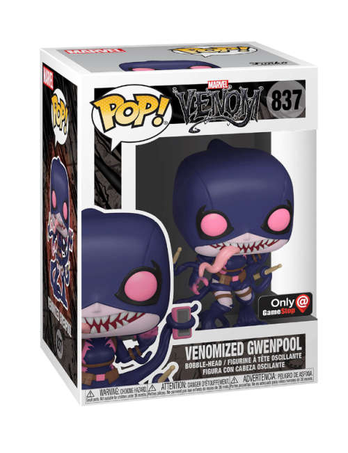 VENOMIZED GWENPOOL!! VENOM!! FUNKO POP!! GAMESTOP EXCLUSIVE!!