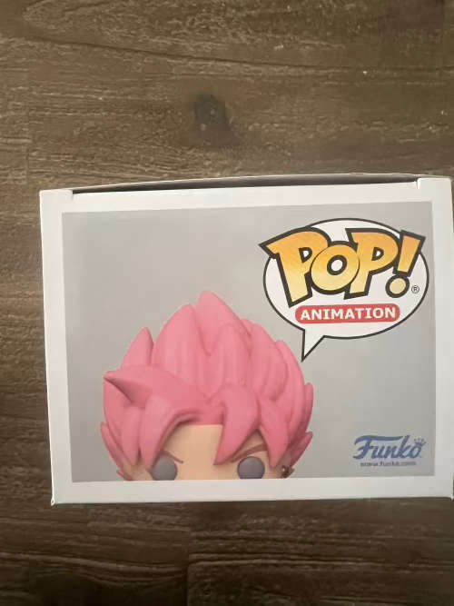 SUPER SAIYAN ROSÉ GOKU BLACK!!DBZ!!FUNKO POP!! EE EXCLUSIVE!! GITD!!