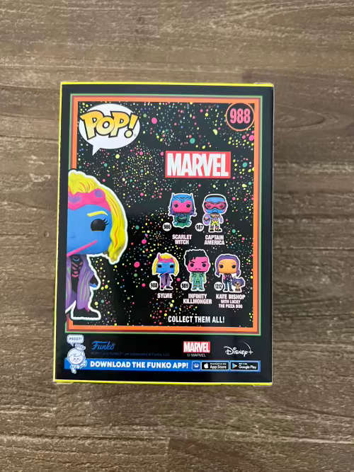 SYLVIE!! LOKI!! FUNKO POP!! TARGET EXCLUSIVE!! BLACKLIGHT!!