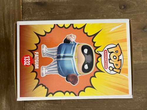 NEW !! - FATGUM!!MHA!!FUNKO POP!! FUNKO EXCLUSIVE!! METALLIC!!
