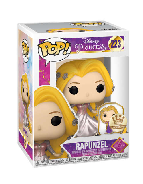 RAPUNZEL!!DISNEY!!FUNKO POP!! POP & PIN!! FUNKO GOLD EXCLUSIVE!!