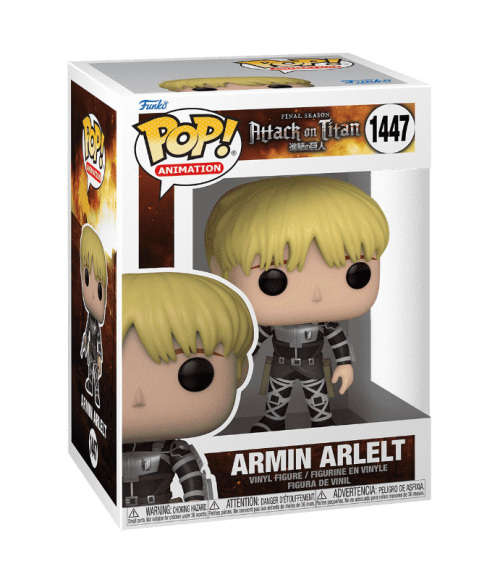 ARMIN ARLELT!!ATTACK ON TITAN!!FUNKO POP!!