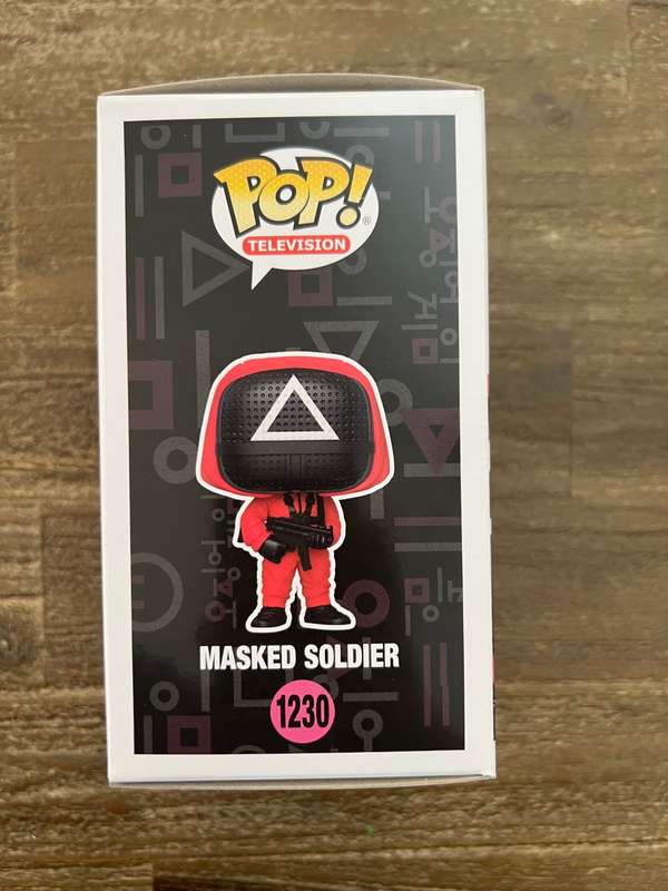 MASKED SOLDIER!!SQUID GAME!! FUNKO POP!! FUNKO EXCLUSIVE!!