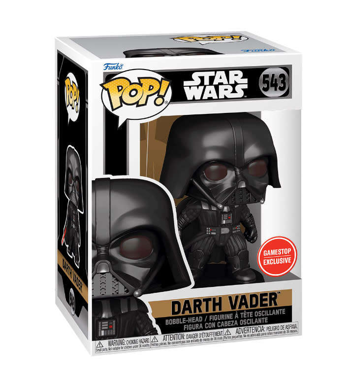 DARTH VADER!! STAR WARS!! FUNKO POP!! GAMESTOP EXCLUSIVE!!