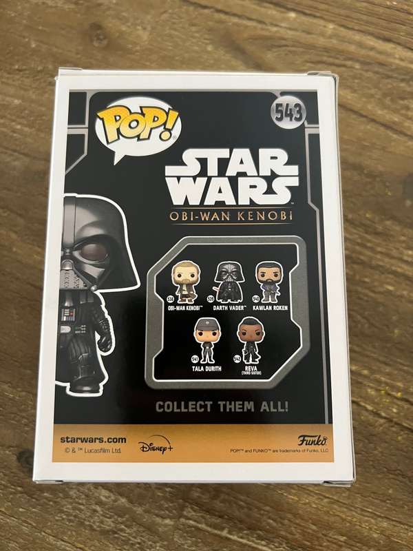 DARTH VADER!! STAR WARS!! FUNKO POP!! GAMESTOP EXCLUSIVE!!