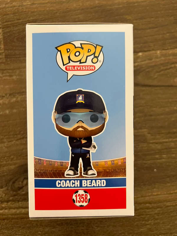 COACH BEARD!!TED LASSO!! FUNKO POP!! EE EXCLUSIVE!!