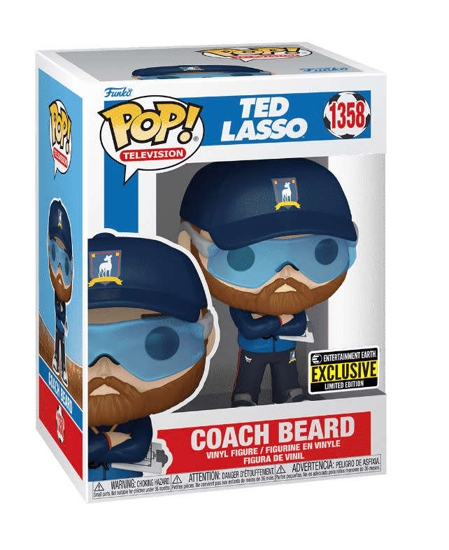 COACH BEARD!!TED LASSO!! FUNKO POP!! EE EXCLUSIVE!!