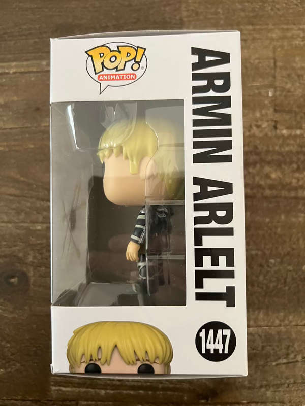 ARMIN ARLELT!! ATTACK ON TITAN!! FUNKO POP!!