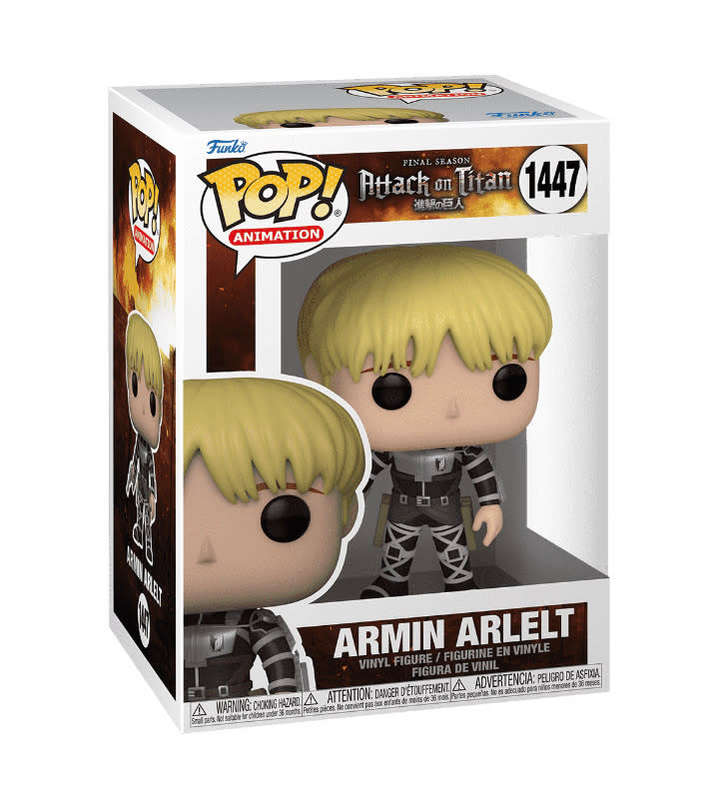 ARMIN ARLELT!! ATTACK ON TITAN!! FUNKO POP!!