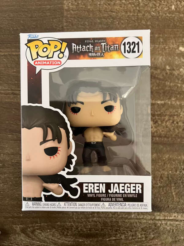 EREN JAEGER!! ATTACK ON TITAN!! FUNKO POP!!