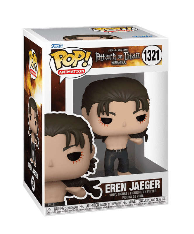 EREN JAEGER!! ATTACK ON TITAN!! FUNKO POP!!