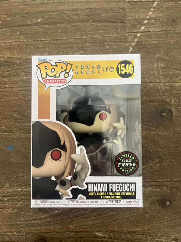 HINAMI FUEGUCHI!!TOKYO GHOUL!!FUNKO POP!!GLOW CHASE!