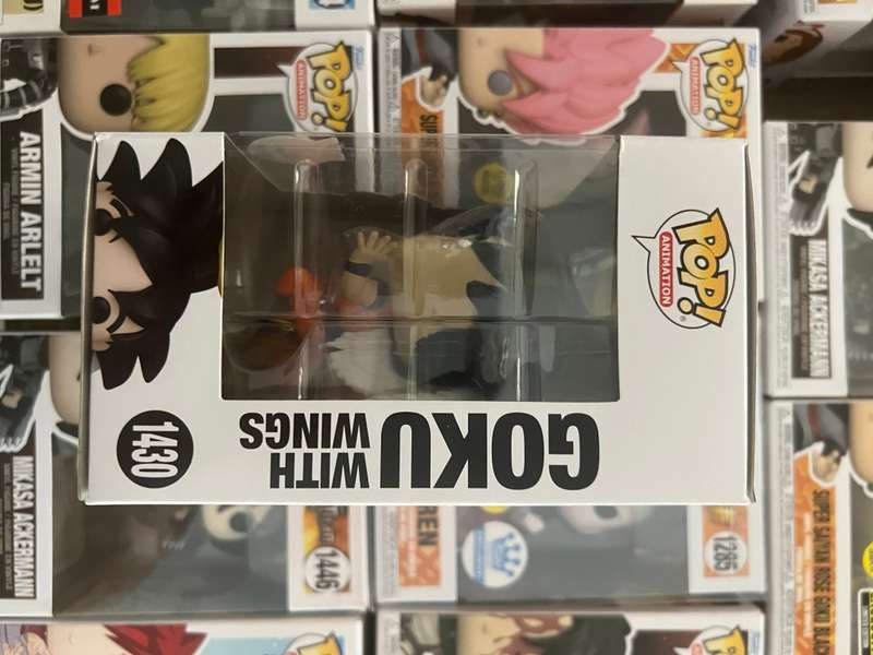 GOKU WITH WINGS, DRAGON BALL Z, FUNKO POP, PX EXCLUSIVE!!