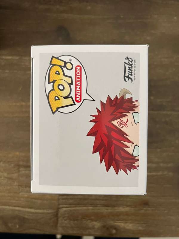 GAARA, NARUTO, FUNKO POP, HOT TOPIC EXCLUSIVE, METALLIC