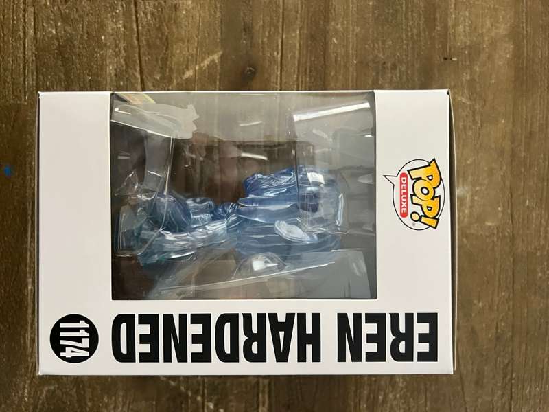 EREN HARDENED, ATTACK ON TITAN, FUNKO POP, HOT TOPIC EXCLUSIVE, DELUXE POP!!