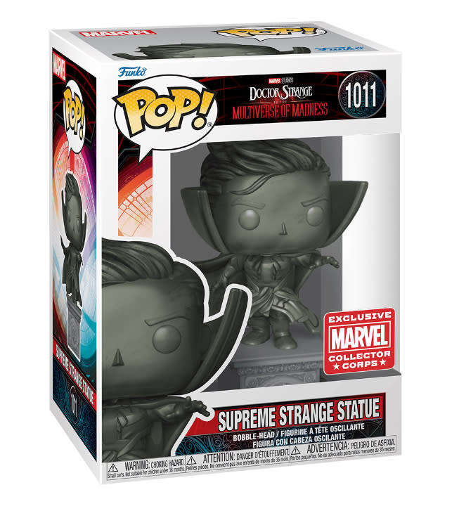SUPREME STRANGE STATUE!!DR STRANGE!!FUNKO POP!! MARVEL COLLECTORS EXCLUSIVE!!