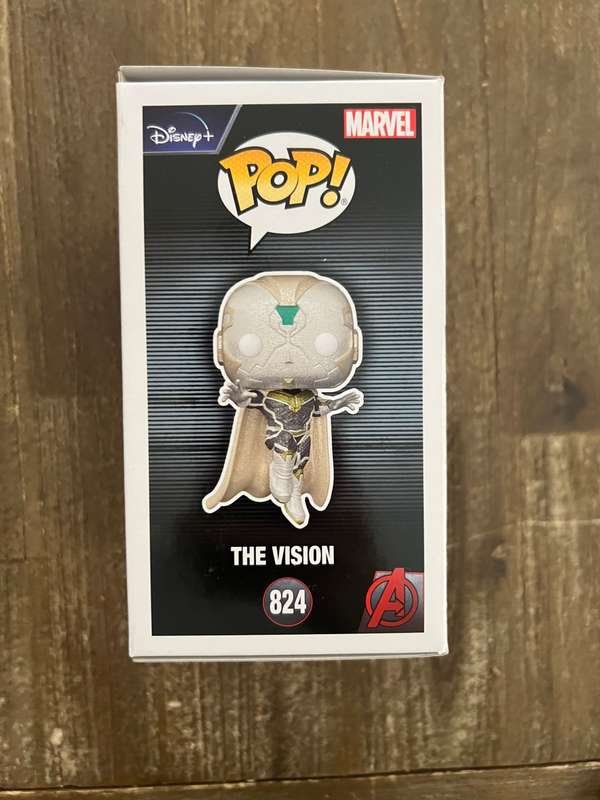 THE VISION!!WANDA VISION!!FUNKO POP!!DIAMOND COLLECTION!!BAM EXCLUSIVE!!