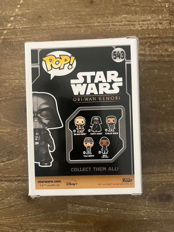 DARTH VADER!! STAR WARS!! FUNKO POP!! GAMESTOP EXCLUSIVE!! (NO STICKER)