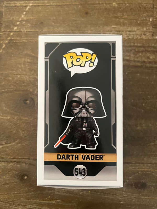 DARTH VADER!! STAR WARS!! FUNKO POP!! GAMESTOP EXCLUSIVE!! (NO STICKER)