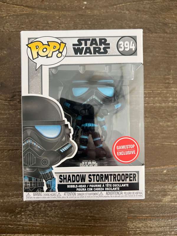 SHADOW STORMTROOPER!! STAR WARS!!FUNKO POP!! GAMESTOP EXCLUSIVE!!