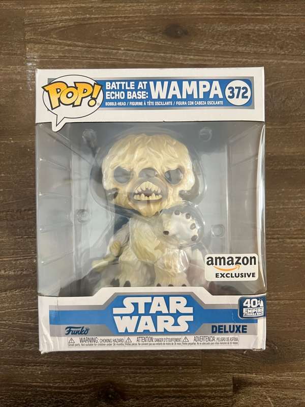 WAMPA!!STAR WARS!!FUNKO POP!!DELUXE!! AMAZON EXCLUSIVE!!