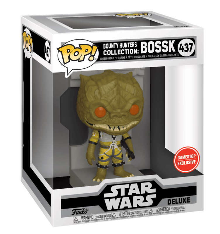 BOSSK!!STAR WARS!!FUNKO POP!!DELUXE!!GAMESTOP EXCLUSIVE!!