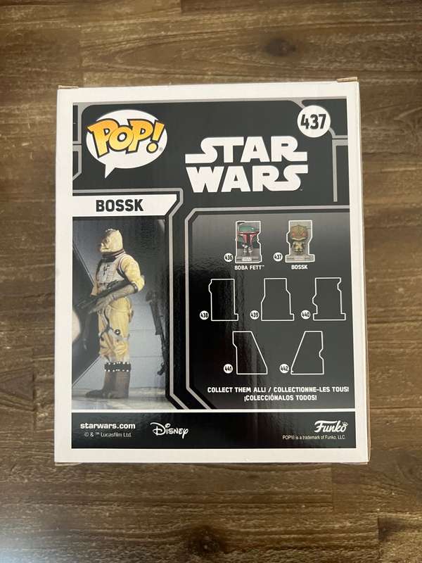 BOSSK!!STAR WARS!!FUNKO POP!!DELUXE!!GAMESTOP EXCLUSIVE!!